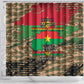 Bravo Caption Traore! Viva Burkina Faso Nation! Shower Curtain