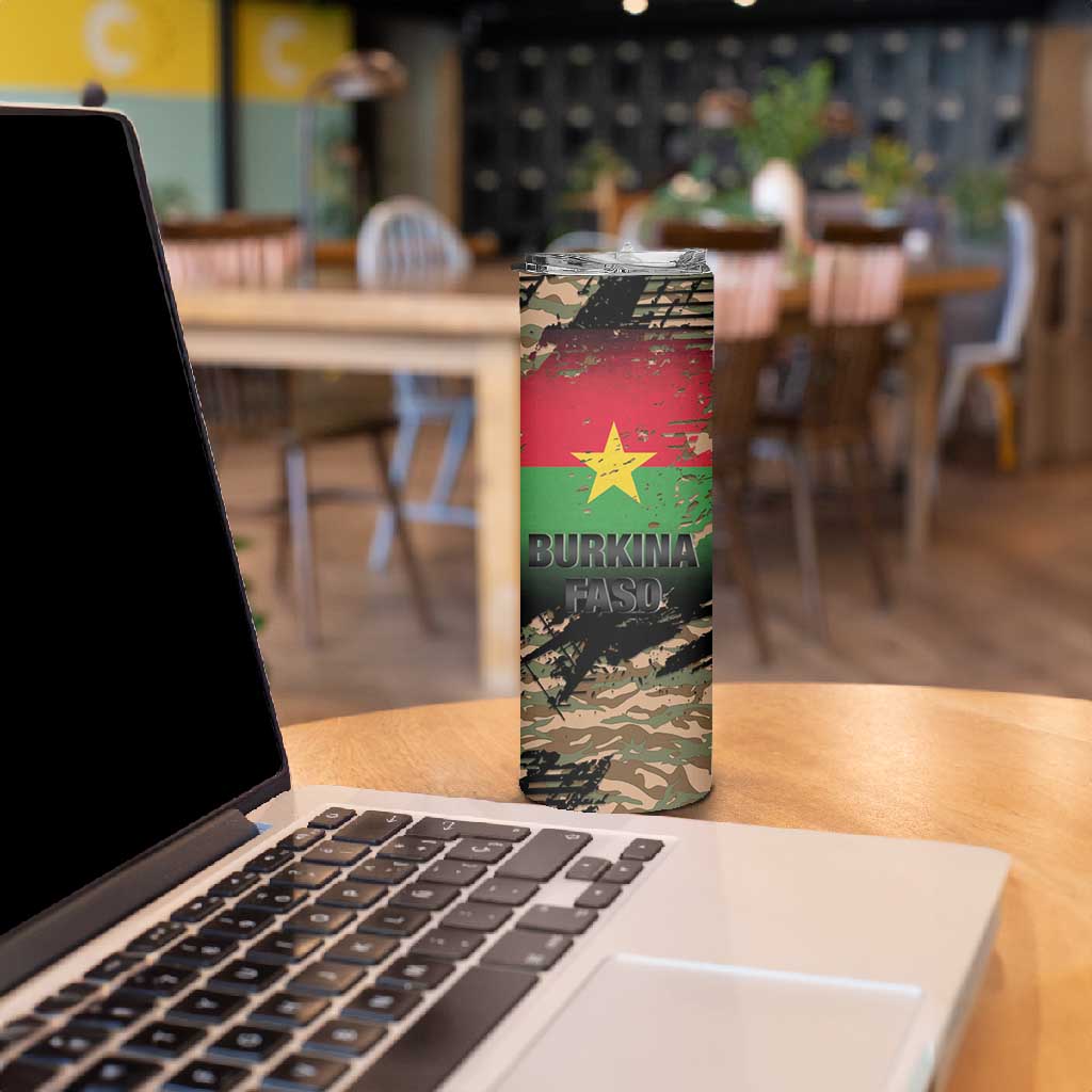 Bravo Caption Traore! Viva Burkina Faso Nation! Skinny Tumbler
