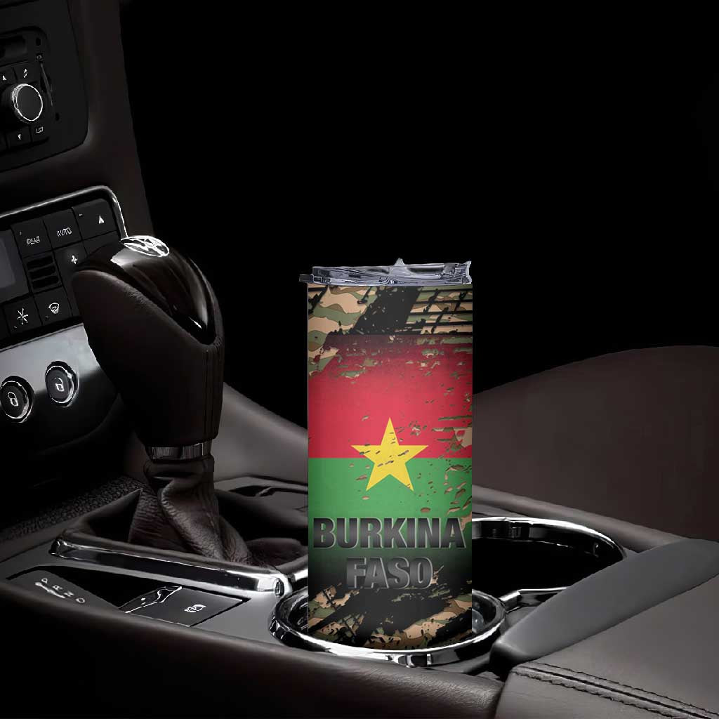 Bravo Caption Traore! Viva Burkina Faso Nation! Skinny Tumbler