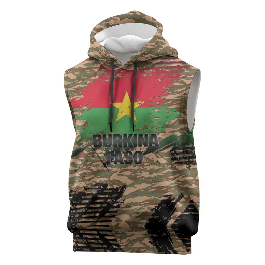 Bravo Caption Traore! Viva Burkina Faso Nation! Sleeveless Hoodie - African Pride