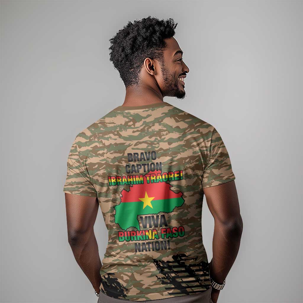 Bravo Caption Traore! Viva Burkina Faso Nation! T shirt