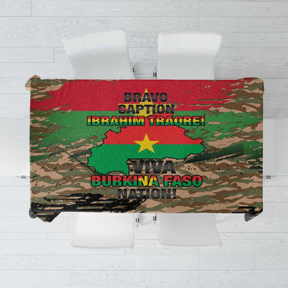 Bravo Caption Traore! Viva Burkina Faso Nation! Tablecloth