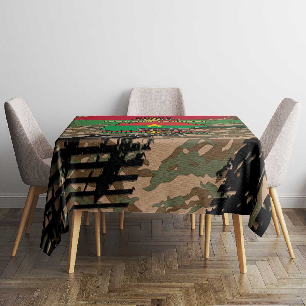 Bravo Caption Traore! Viva Burkina Faso Nation! Tablecloth