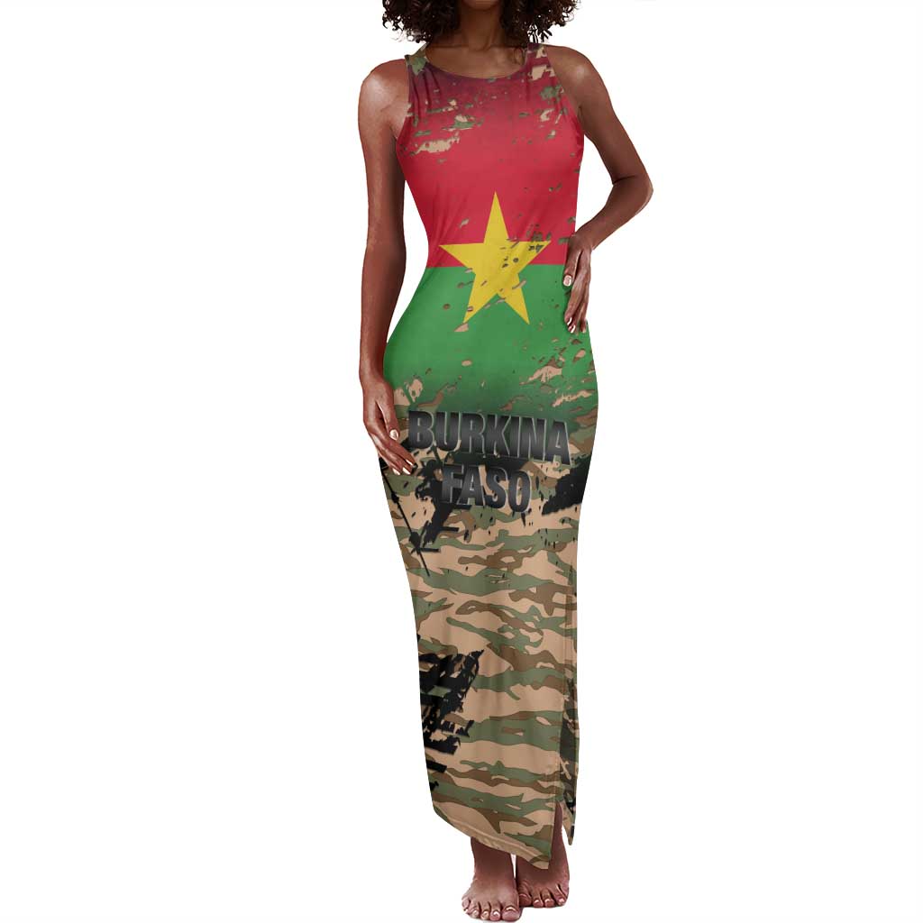 Bravo Caption Traore! Viva Burkina Faso Nation! Tank Maxi Dress