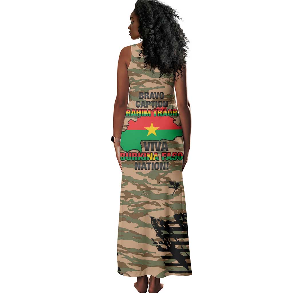 Bravo Caption Traore! Viva Burkina Faso Nation! Tank Maxi Dress