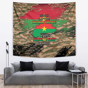 Bravo Caption Traore! Viva Burkina Faso Nation! Tapestry