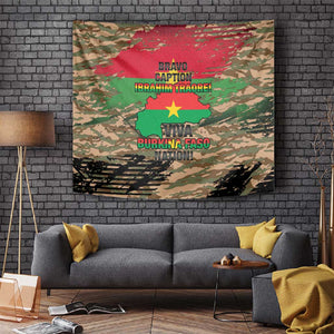 Bravo Caption Traore! Viva Burkina Faso Nation! Tapestry