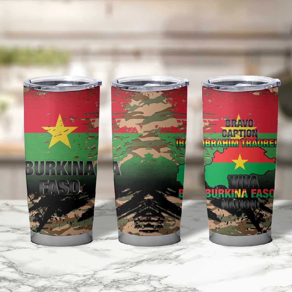 Bravo Caption Traore! Viva Burkina Faso Nation! Tumbler Cup