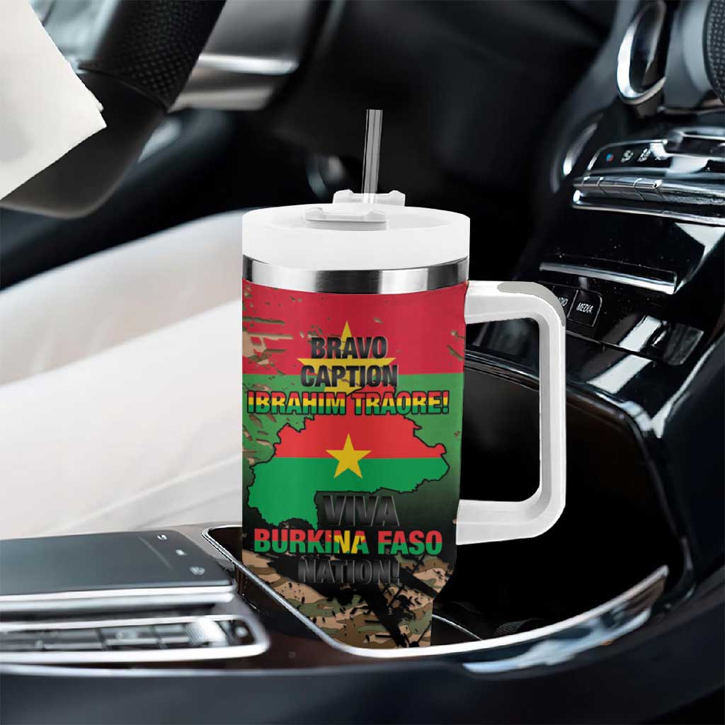 Bravo Caption Traore! Viva Burkina Faso Nation! Tumbler With Handle