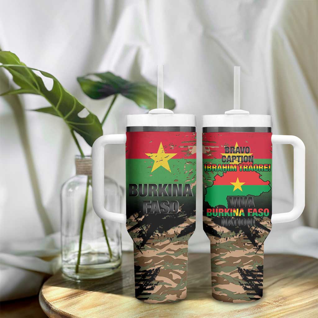 Bravo Caption Traore! Viva Burkina Faso Nation! Tumbler With Handle