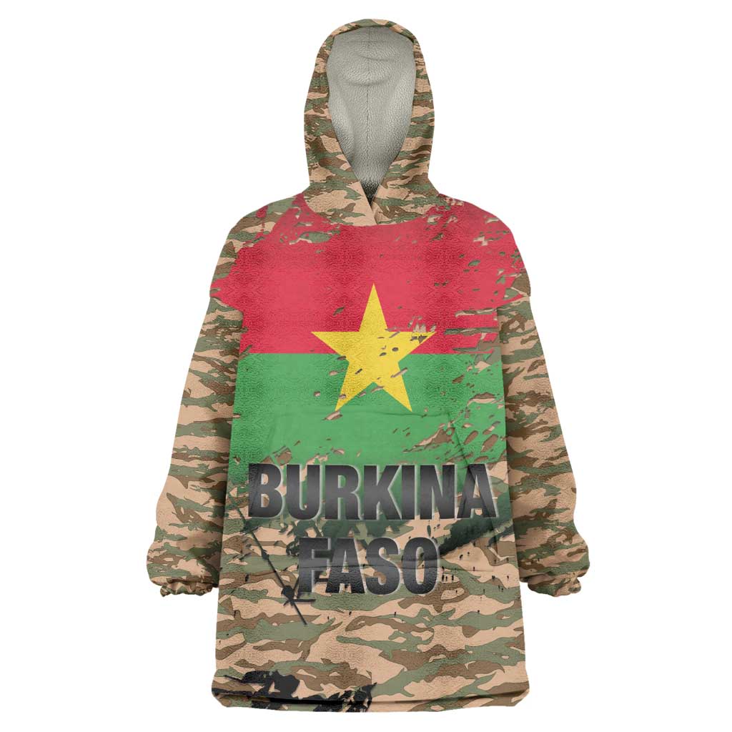 Bravo Caption Traore! Viva Burkina Faso Nation! Wearable Blanket Hoodie