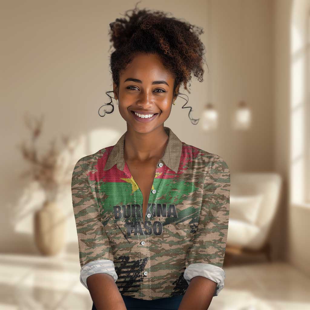 Bravo Caption Traore! Viva Burkina Faso Nation! Women Casual Shirt