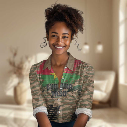 Bravo Caption Traore! Viva Burkina Faso Nation! Women Casual Shirt