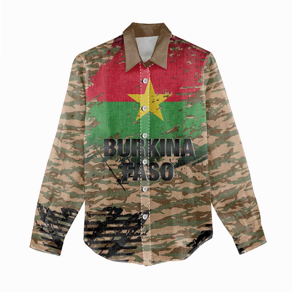 Bravo Caption Traore! Viva Burkina Faso Nation! Women Casual Shirt