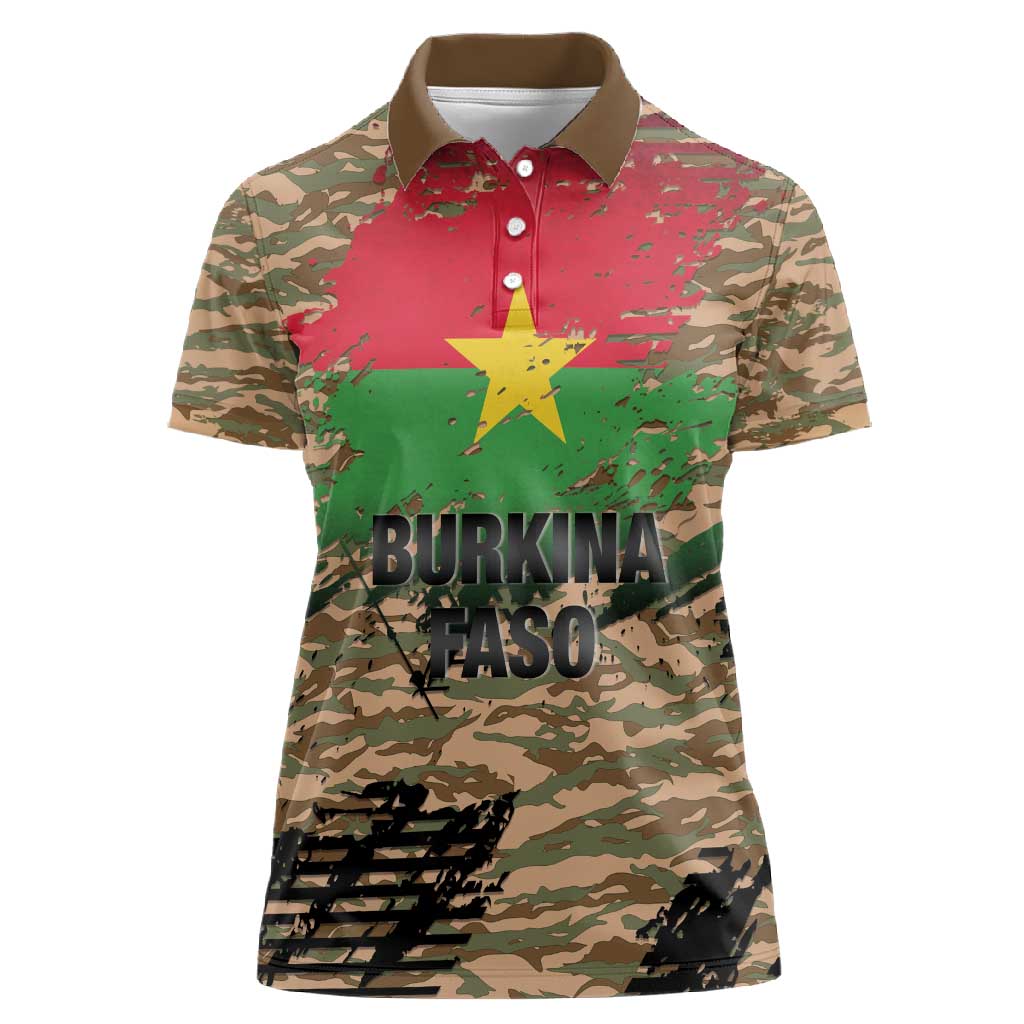 Bravo Caption Traore! Viva Burkina Faso Nation! Women Polo Shirt