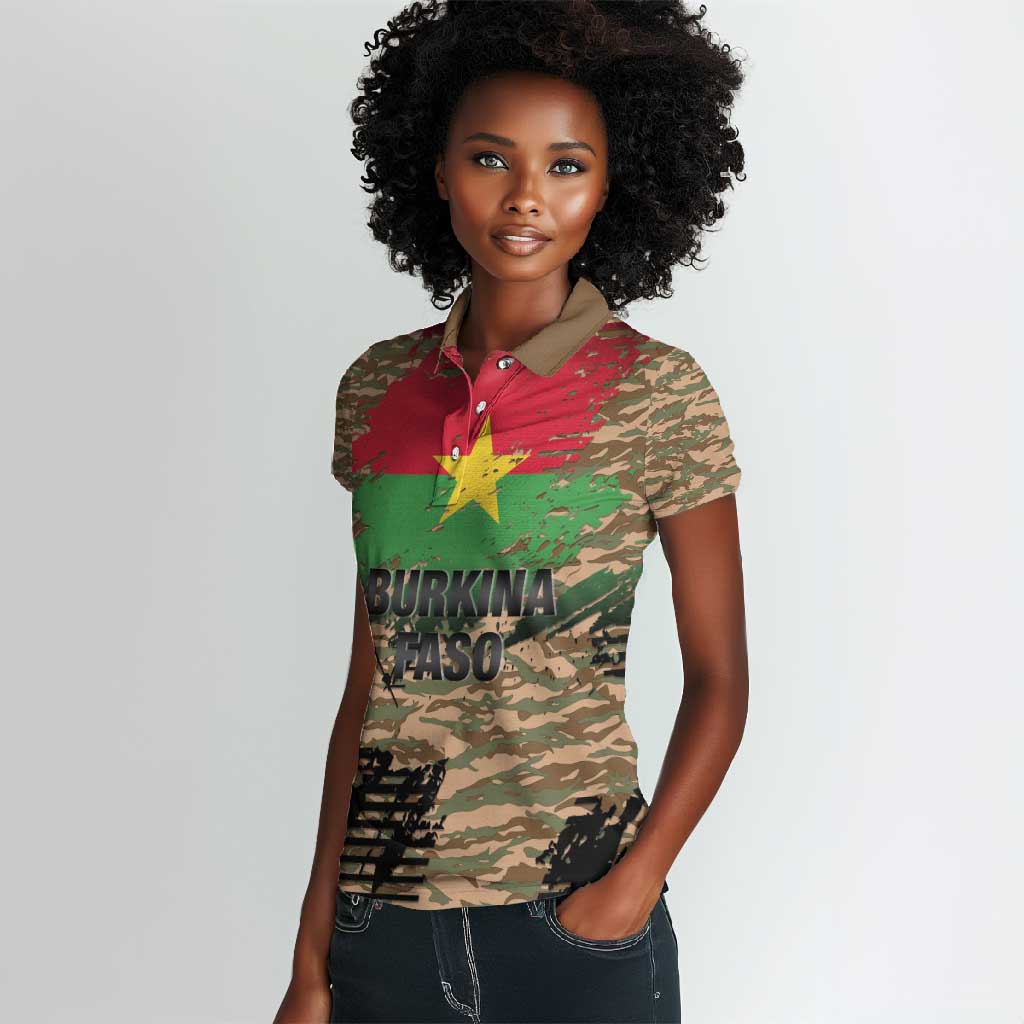 Bravo Caption Traore! Viva Burkina Faso Nation! Women Polo Shirt