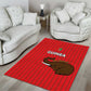 Guinea Football Area Rug Allez Syli National - African Pride