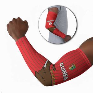 Custom Guinea Football Arm Sleeves Allez Syli National