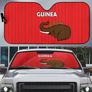 Guinea Football Auto Sun Shade Allez Syli National