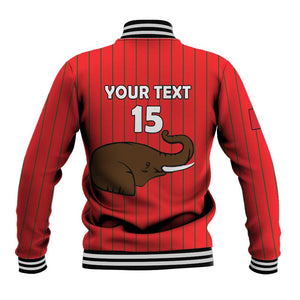 Guinea Football Custom Baseball Jacket Allez Syli National - African Pride