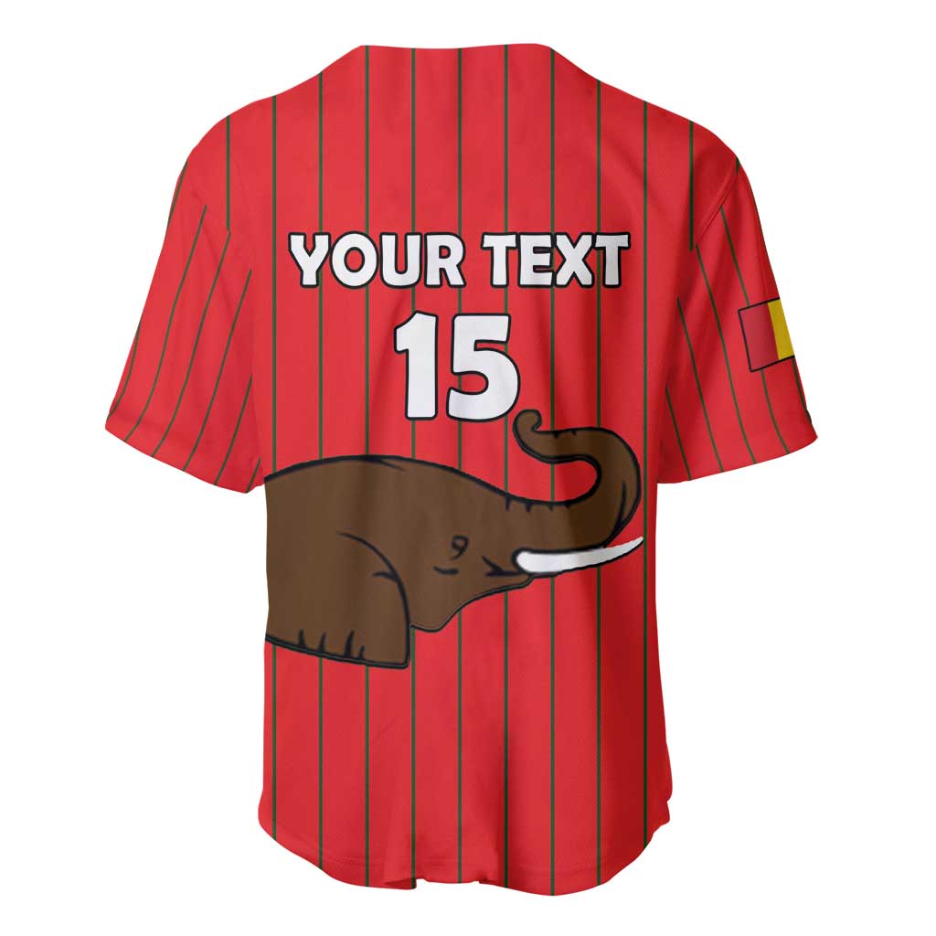 Guinea Football Custom Baseball Jersey Allez Syli National - African Pride