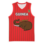 Guinea Football Custom Basketball Jersey Allez Syli National - African Pride