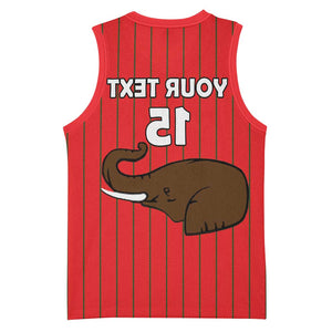 Guinea Football Custom Basketball Jersey Allez Syli National - African Pride