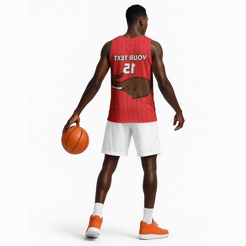 Guinea Football Custom Basketball Jersey Allez Syli National - African Pride