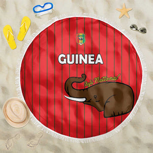 Guinea Football Beach Blanket Allez Syli National - African Pride