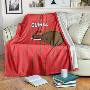 Guinea Football Blanket Allez Syli National - African Pride