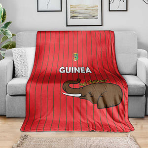 Guinea Football Blanket Allez Syli National - African Pride