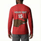 Custom Guinea Football Button Sweatshirt Allez Syli National