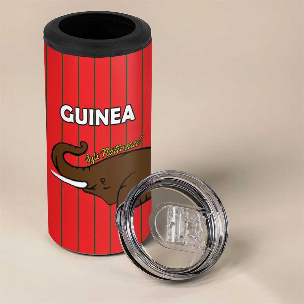 Guinea Football Custom 4 in 1 Can Cooler Tumbler Allez Syli National - African Pride