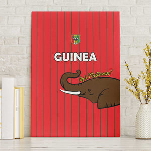 Guinea Football Canvas Wall Art Allez Syli National - African Pride