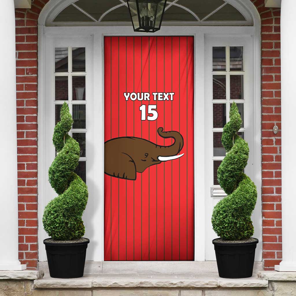 Custom Guinea Football Door Cover Allez Syli National