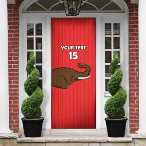 Custom Guinea Football Door Cover Allez Syli National