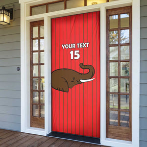 Custom Guinea Football Door Cover Allez Syli National