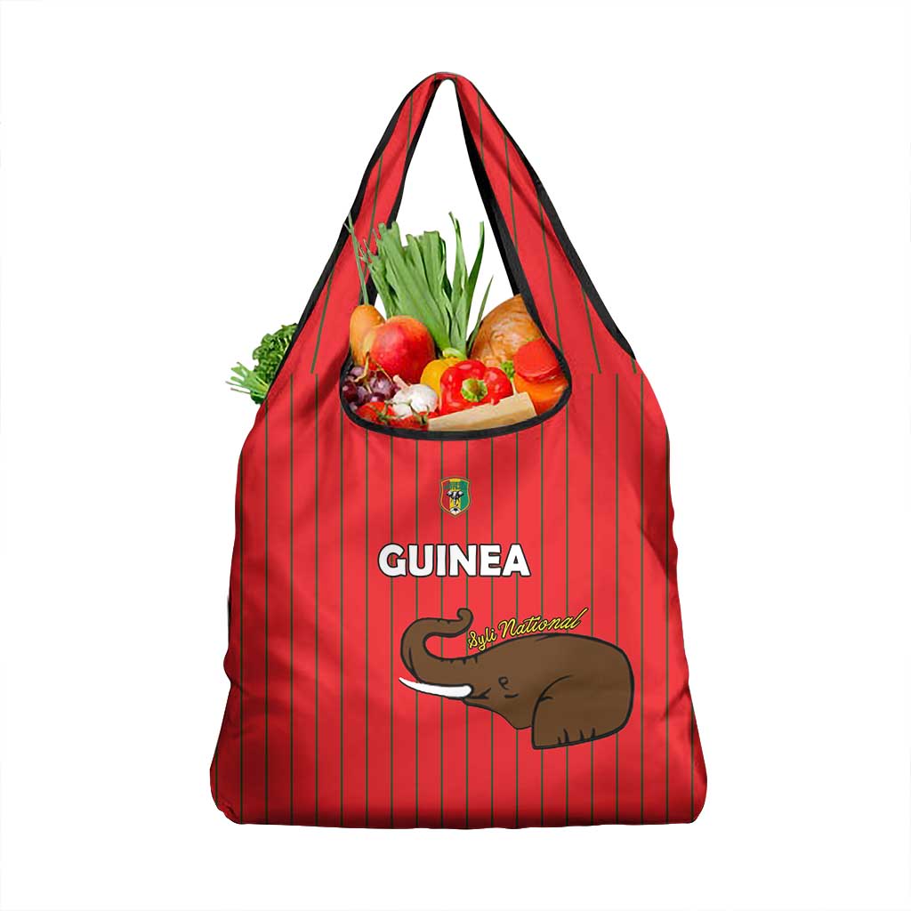 Guinea Football Grocery Bag Allez Syli National - African Pride