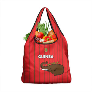Guinea Football Grocery Bag Allez Syli National - African Pride