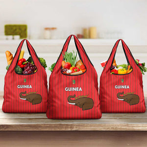 Guinea Football Grocery Bag Allez Syli National - African Pride