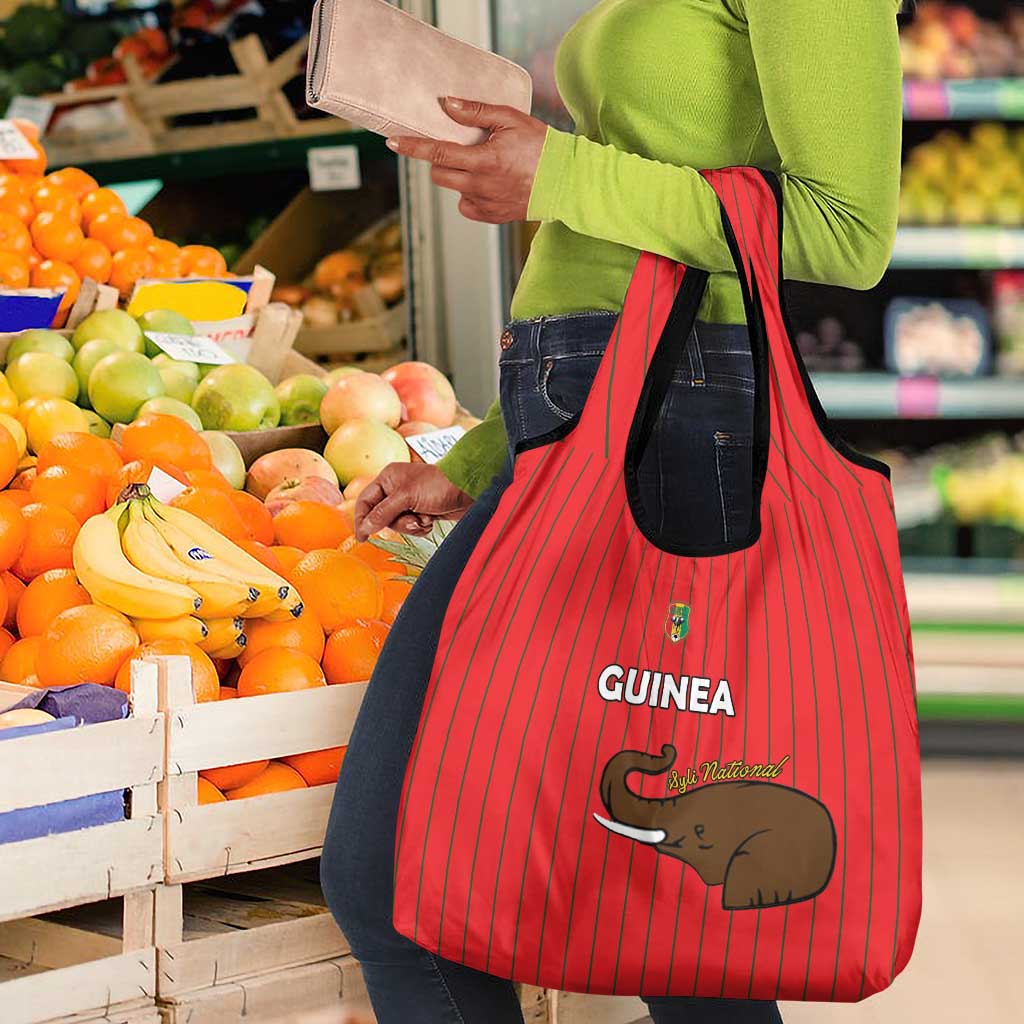 Guinea Football Grocery Bag Allez Syli National - African Pride