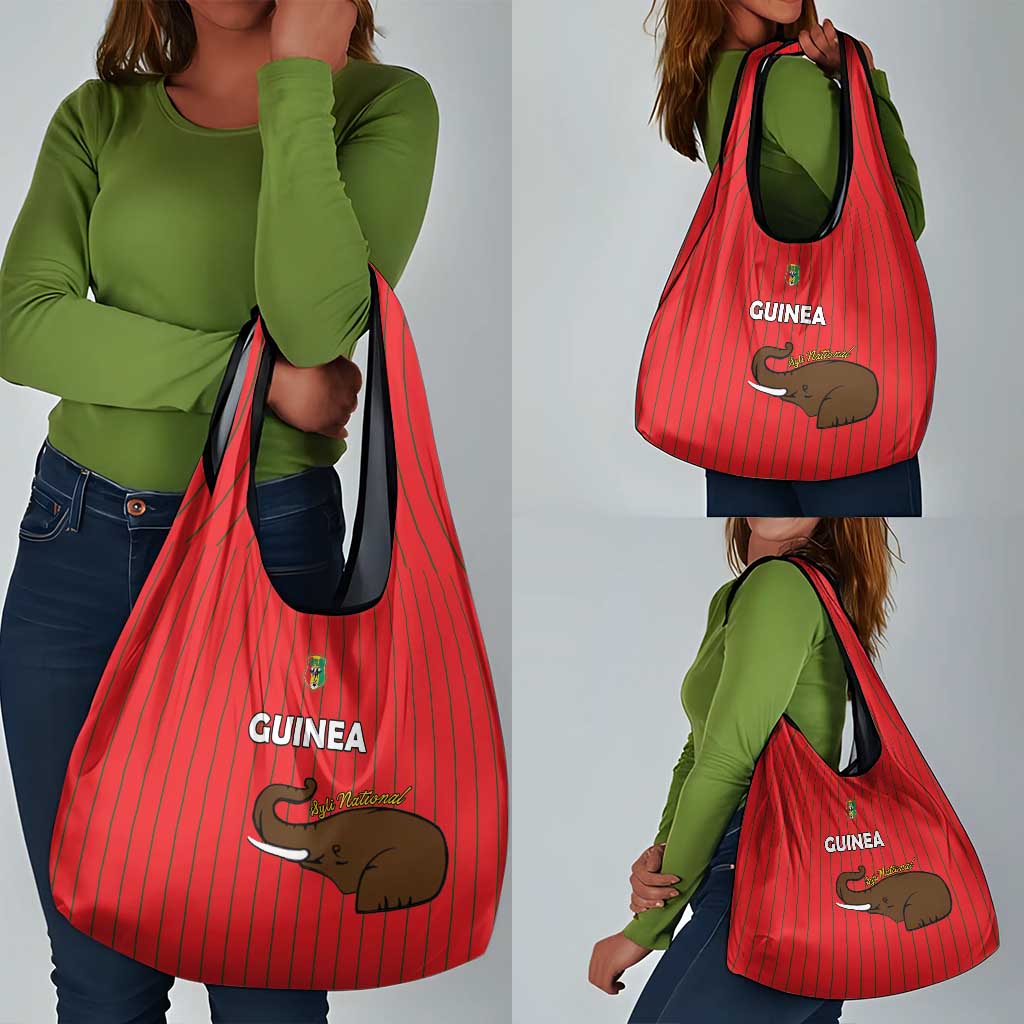 Guinea Football Grocery Bag Allez Syli National - African Pride