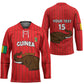 Custom Guinea Football Hockey Jersey Allez Syli National