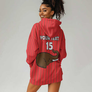Guinea Football Custom Hoodie Dress Allez Syli National - African Pride