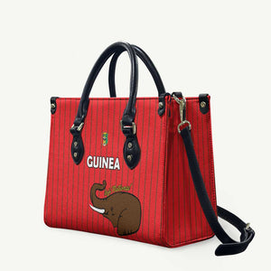 Guinea Football Leather Bag Allez Syli National