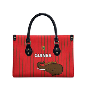 Guinea Football Leather Bag Allez Syli National