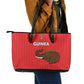 Guinea Football Leather Tote Bag Allez Syli National - African Pride