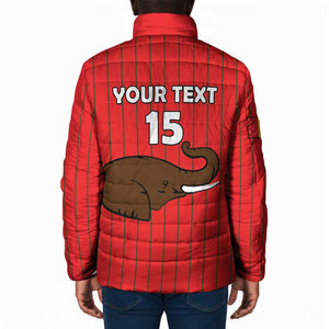 Custom Guinea Football Padded Jacket Allez Syli National