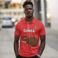 Guinea Football Custom Polo Shirt Allez Syli National - African Pride