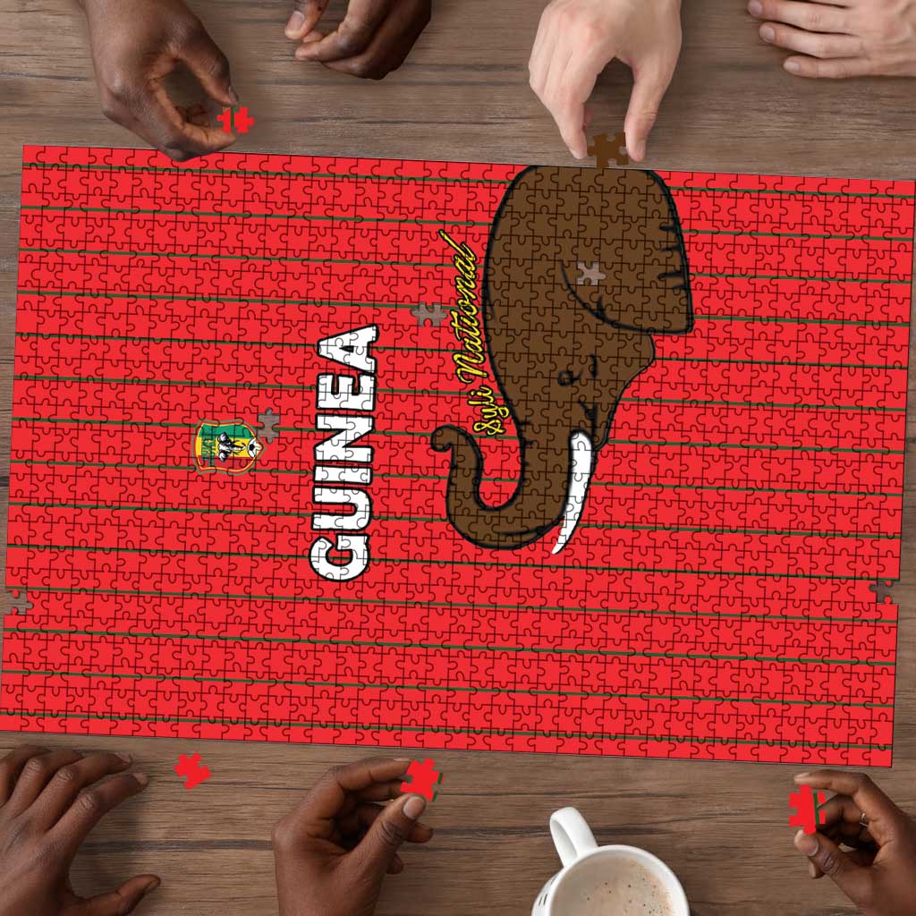 Guinea Football Puzzle Allez Syli National